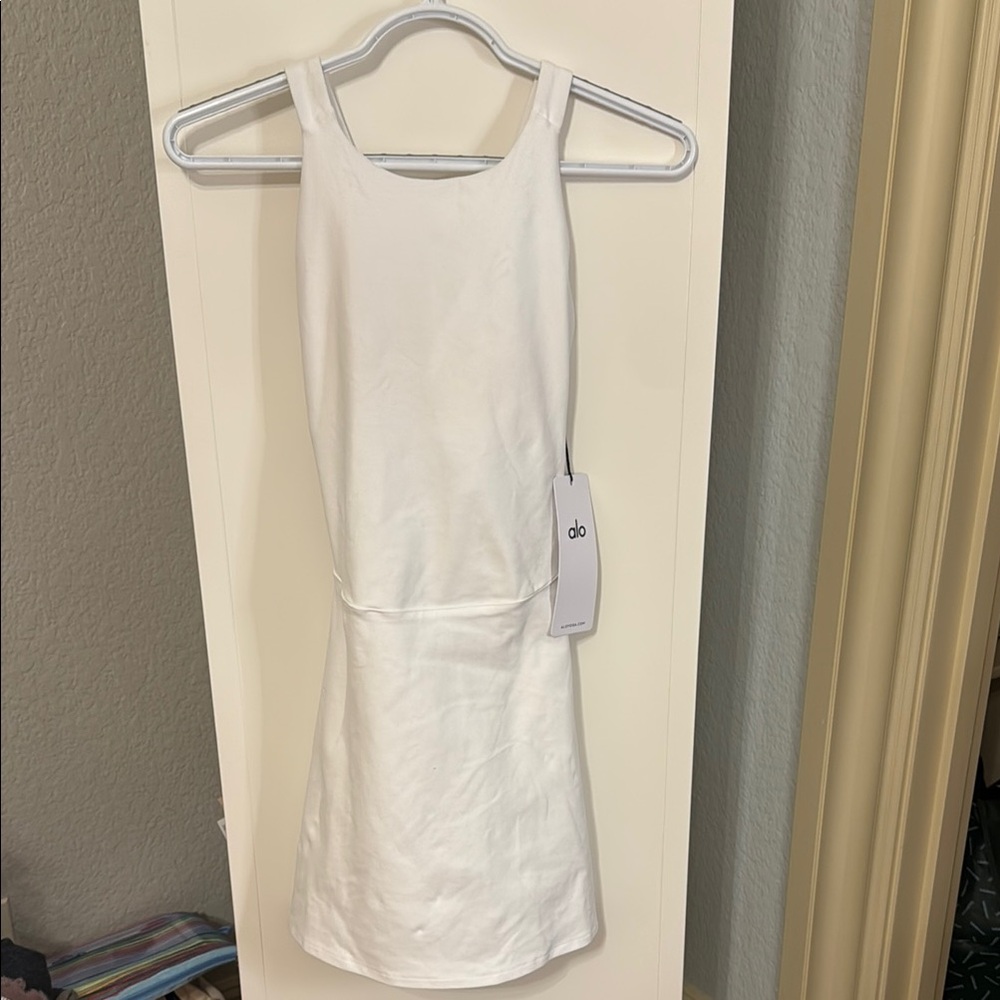 AloSoft Backspin Dress
